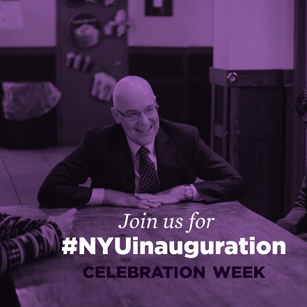 #NYUinauguration Celebration Week